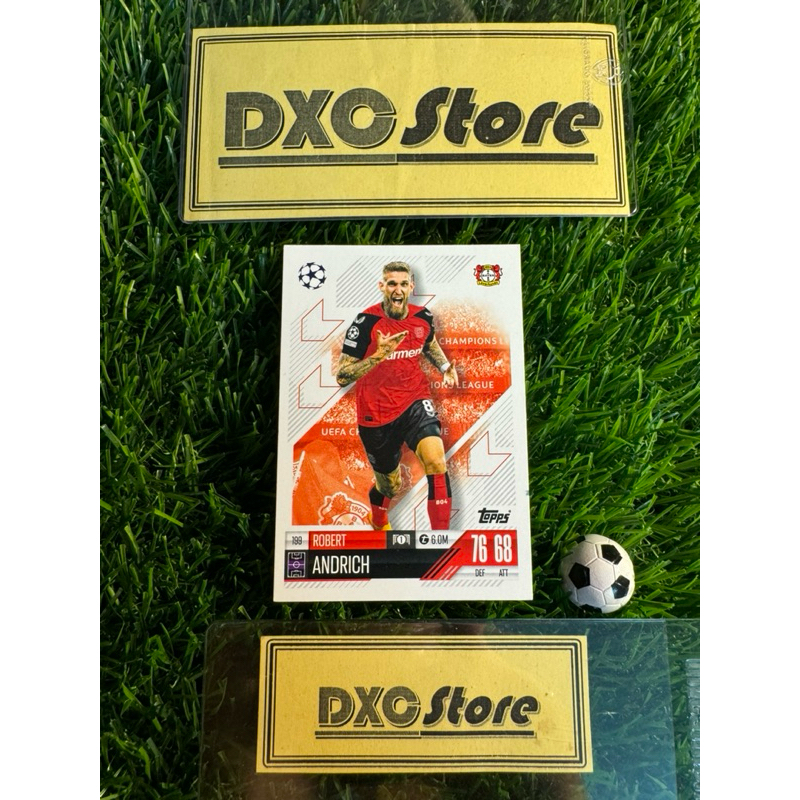 [ ของแท้ ] - TOPPS MATCH ATTAX 2025 - ROBERT ANDRICH (BAYER 04 LEVERKUSEN)