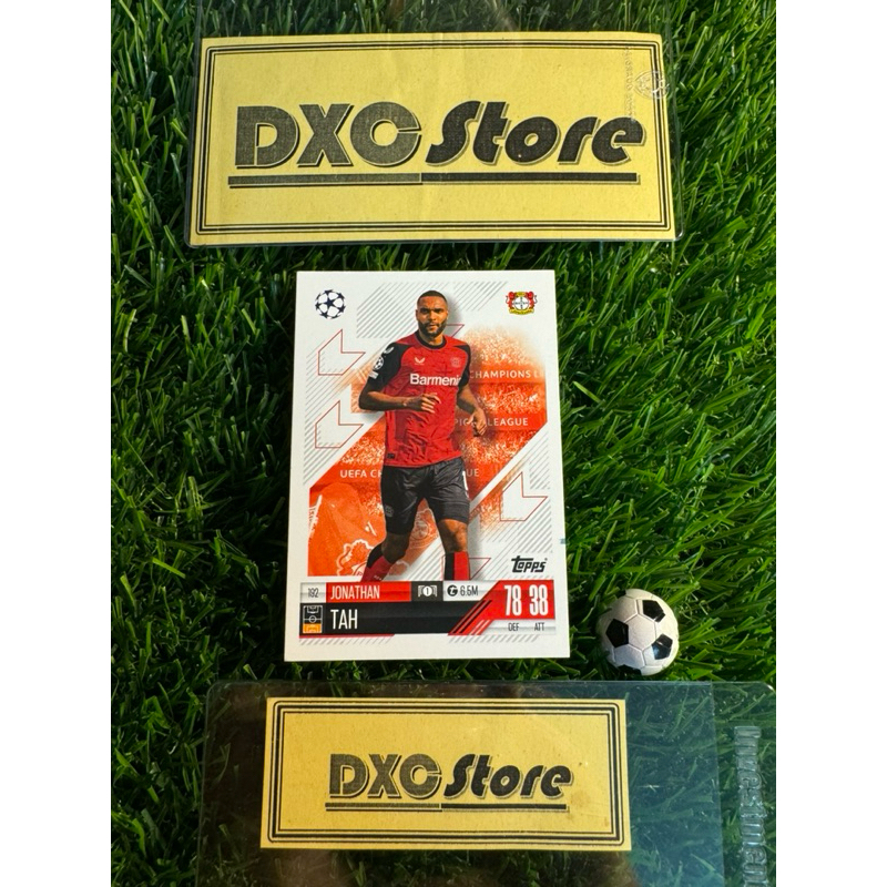 [ ของแท้ ] - TOPPS MATCH ATTAX 2025 - JONATHAN TAH (BAYER 04 LEVERKUSEN)