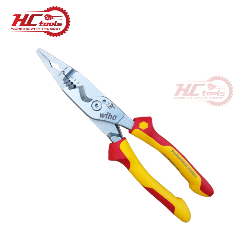 Wiha 45489 ของแท้ 8 In 1 Insulated Multi-Purpose Pliers ยาว 1000V 250 มม. | HCTOOLS