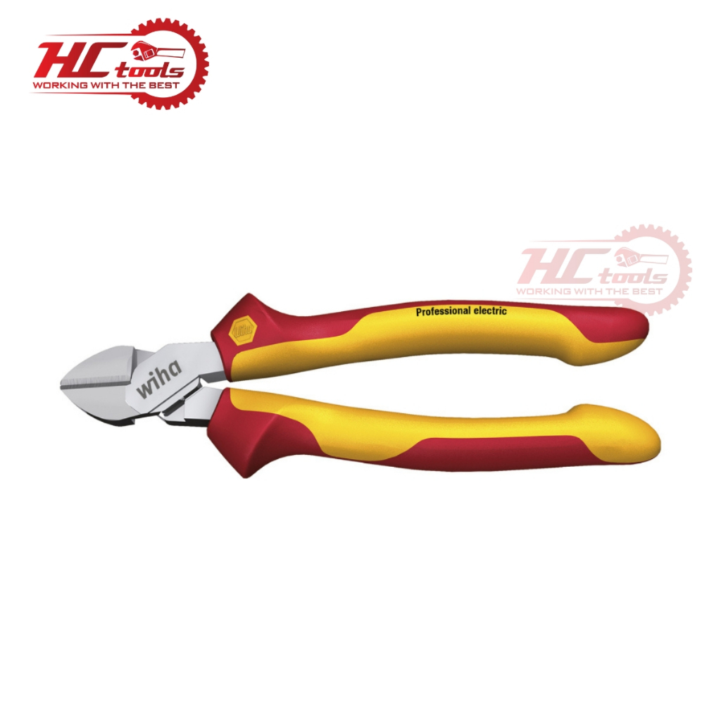 ของแท้ Wiha 43340 1000v คีมตัดหุ้มฉนวนยาว 180 มม.