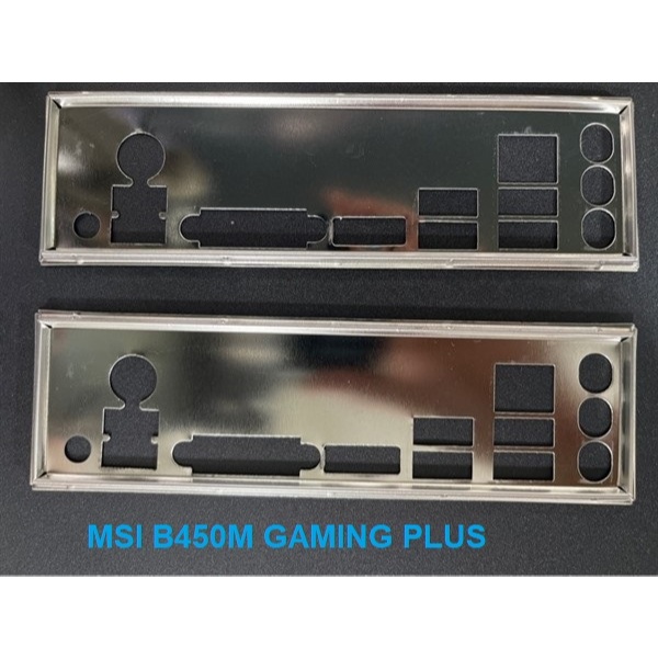FE บล็อกหลัก MSI B450M GAMING PLUS (โล่เมนบอร์ด IO: 634)