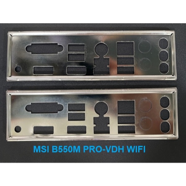 FE บล็อกหลัก MSI B550M PRO-VDH WIFI (โล่เมนบอร์ด IO: 643)
