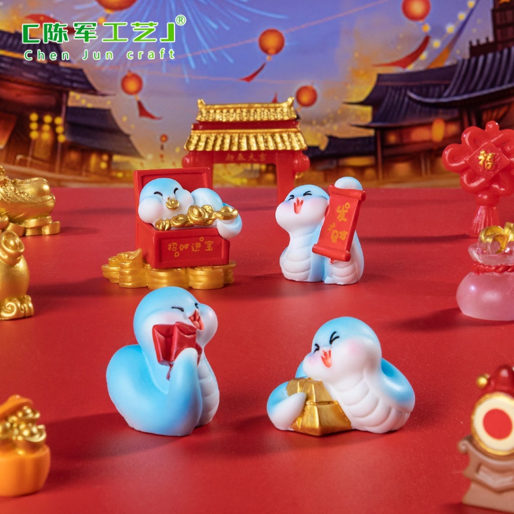 ET AT TI 2025 ชุดกระเป๋าตาบอด 5-10 เครื่องรางงู AT TI Tet 2025 น่ารักจัง