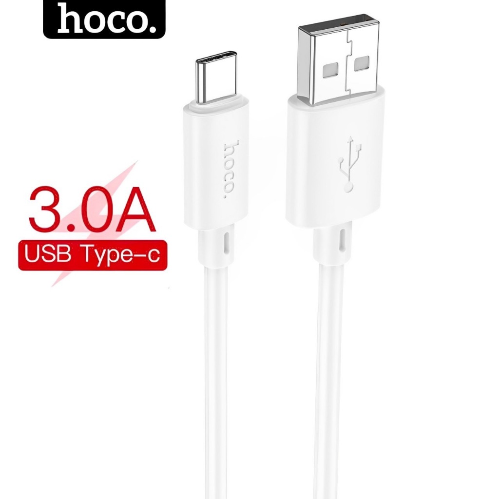 ของแท้ Hoco type c สายชาร์จเร็ว, สายชาร์จซิลิโคน usb typec 3A มาตรฐานสําหรับ samsung xiaomi oppo...