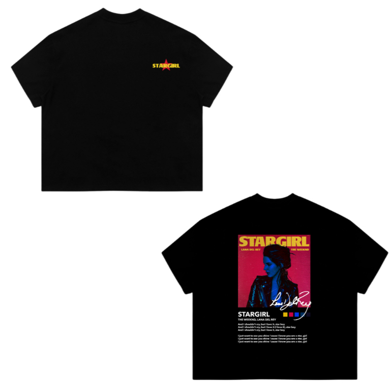 (Hot Shirt) เสื้อยืด BOXY STARBOY/STARGIRL คุณภาพสูง Cotton 100% - เสื้อผ้า VN