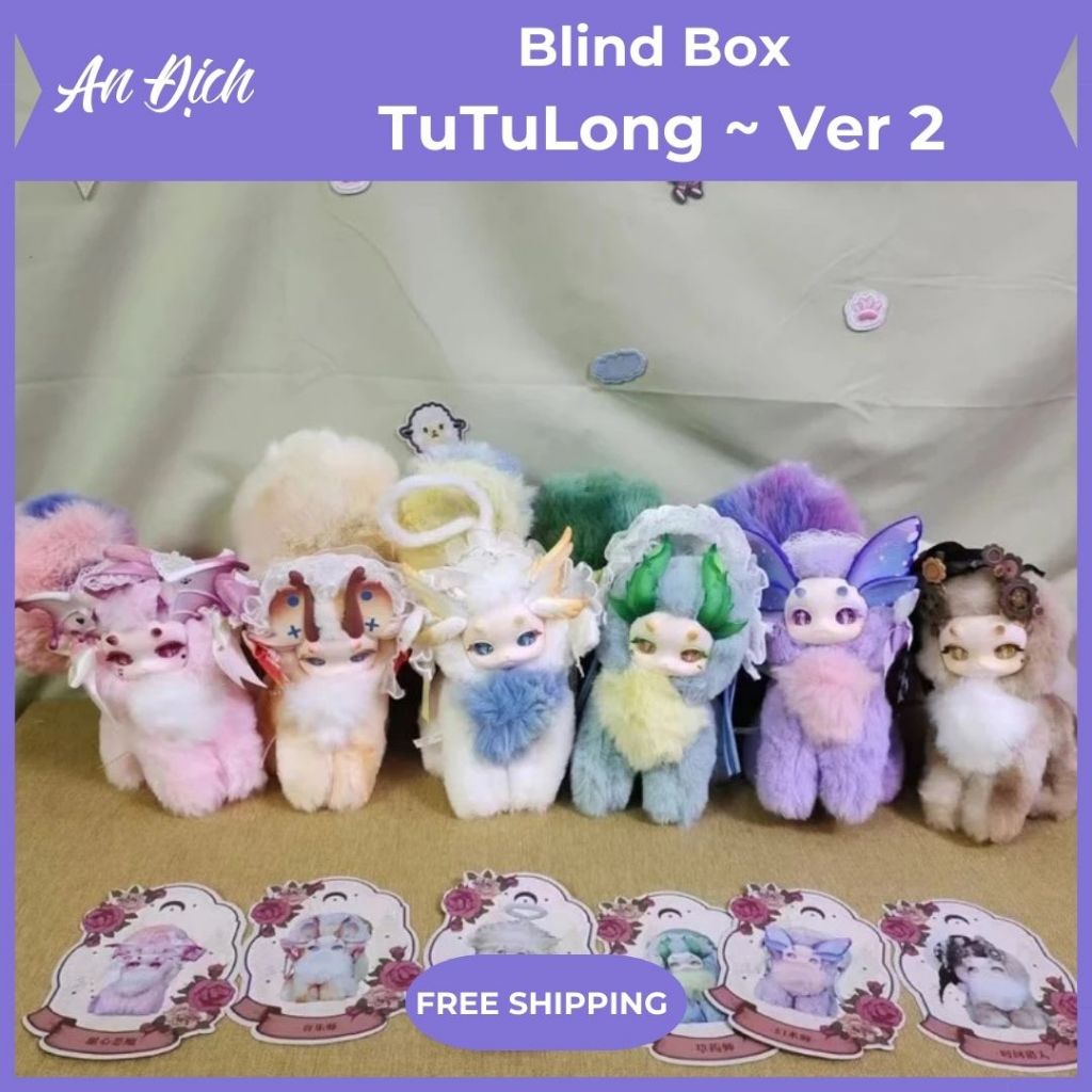 [ของแท้] กล่องตาบอด Tutulong Fantasy Forest Tea Party, Tutulong V2, ตุ๊กตาตกแต่ง, ของขวัญที่ไม่ซ้ําก