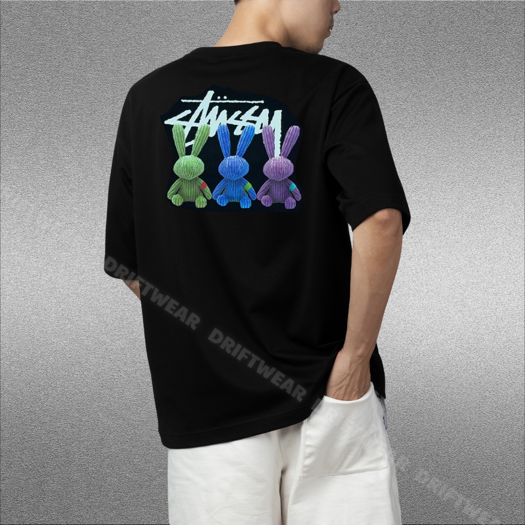 Stu.ssy TRIPLE BUNNY VIBES SHIRT - DRIFTWEAR STORE