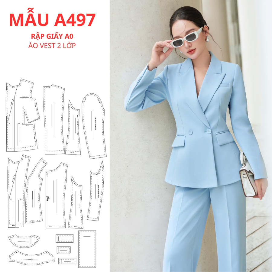 แผ่นกระดาษ A0 2-LAYER VEST -A497