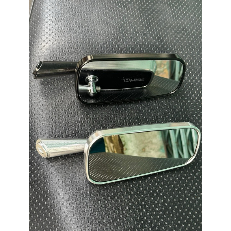 กระจกหน้าอก H2C H2C ติดตั้งบนมอเตอร์ไซค์ Honda & Yahama