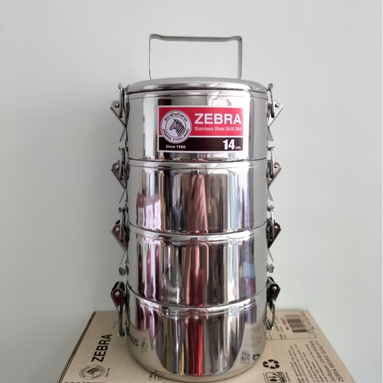 Thailand Zebra สแตนเลส Camen 14x4 ชั้น - สินค้านําเข้าคุณภาพสูง