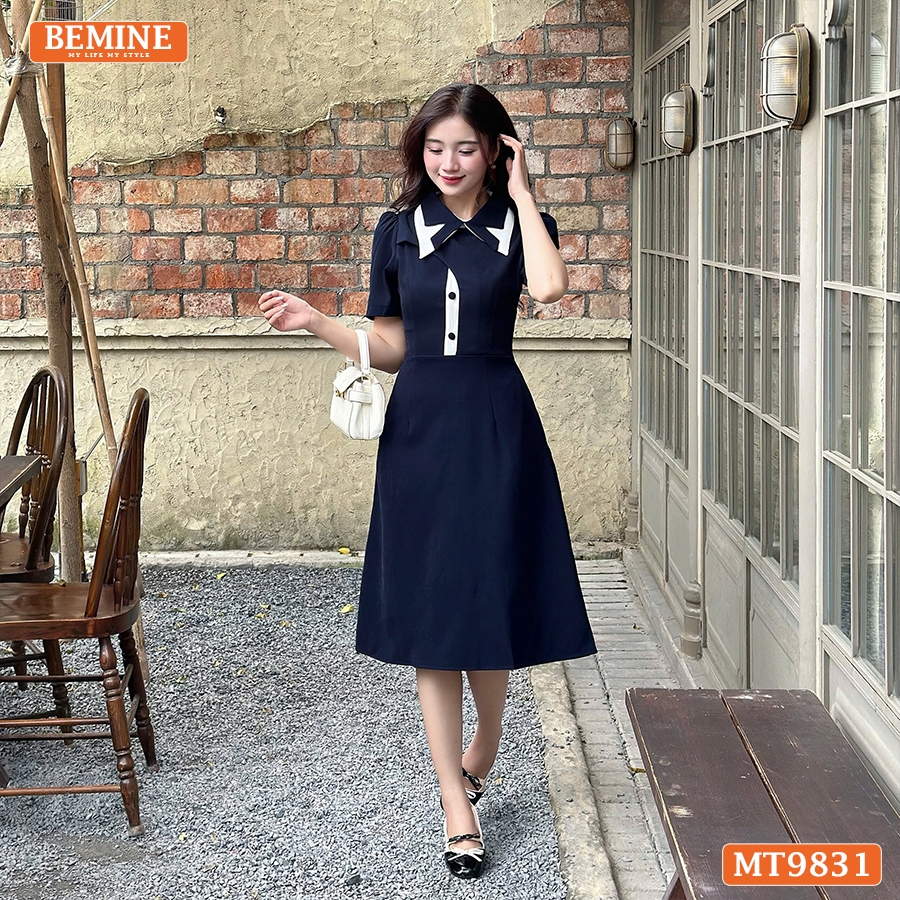 Bemine ชุดเดรสสylized ของเยอรมันโบราณพร้อมชายรูปตัว A เหมาะสําหรับทํางานหรือเดินรอบเมือง - MT9831