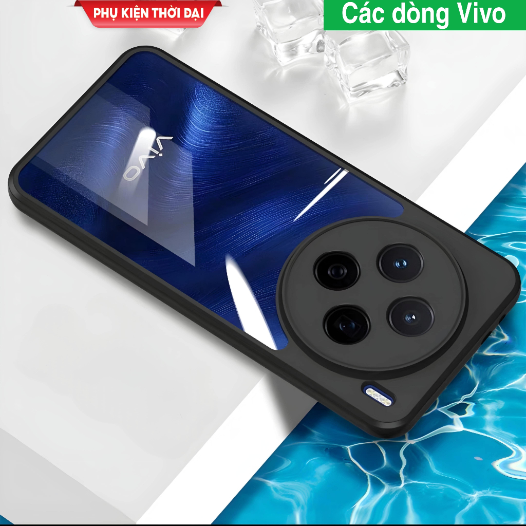 เคส Vivo X200 Ultra / X200s / X200 Pro / X200 Pro Mini / X200 พร้อมด้านหลังด้านในยืดหยุ่นกันกระแทก