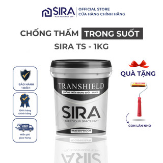 [1kg] Sơn chống thấm trong suốt SIRA: Dùng cho gạch men, gỗ, lộ thiên ngoài trời (TS/P102/C201)