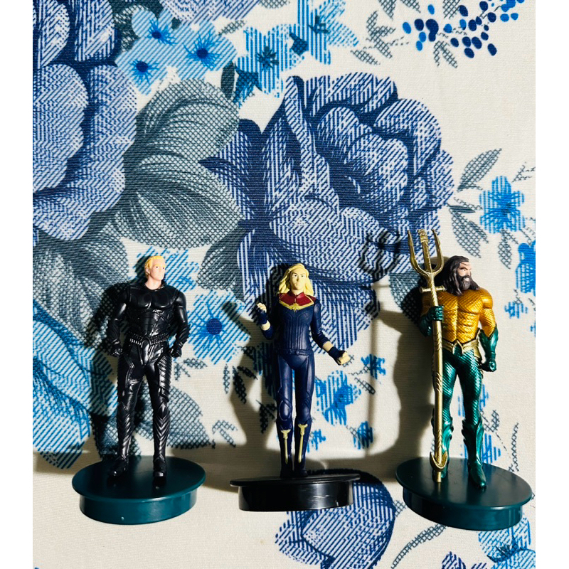 Topper Maverl และ DC โรงละคร (ไม่มีซีล, aquaman มีหัวชิป, trident หัก)