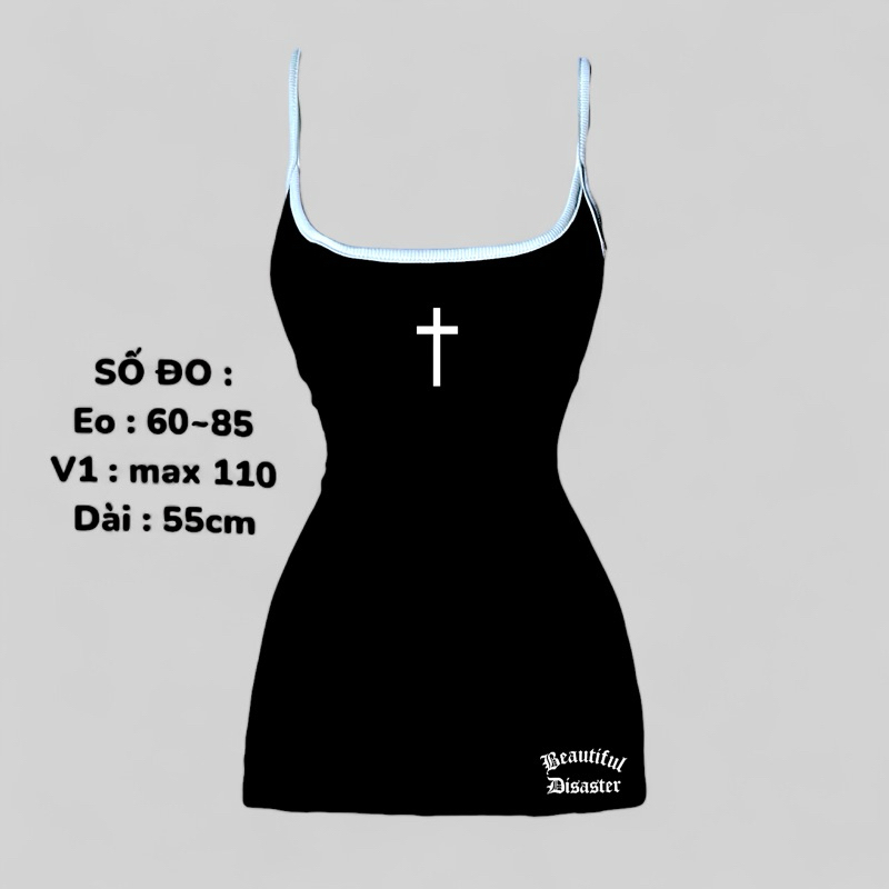 (AVAILABLE) SUPER SHORT 2S BODY DRESS พร้อม TRIM Y2K / 2S WHITE TRIM DRESS Y2K