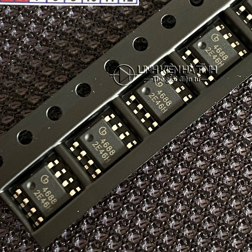 Combo of 10 Dual MOSFET 4688 ic 4688 SOP-8 ใหม่ 100% (ใช้สําหรับเครื่องเชื่อม) เทียบเท่า C3021LD