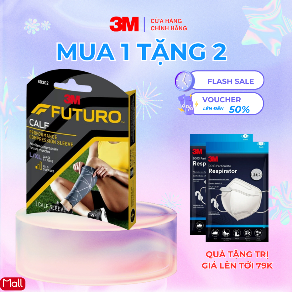3 ม. Futuro Blue Calf Support