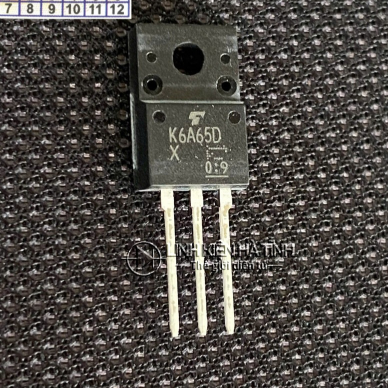 กระเป๋า 3 K6A65D mosfet 6A / 650V สําหรับ K6A60D