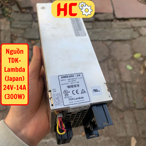 TDK-Lambda 24V-14A 300w พาวเวอร์ซัพพลาย สินค้าถอดประกอบสวยงาม รหัสแหล่งไฟฟ้ารังผึ้ง HWS300-24 สินค้า
