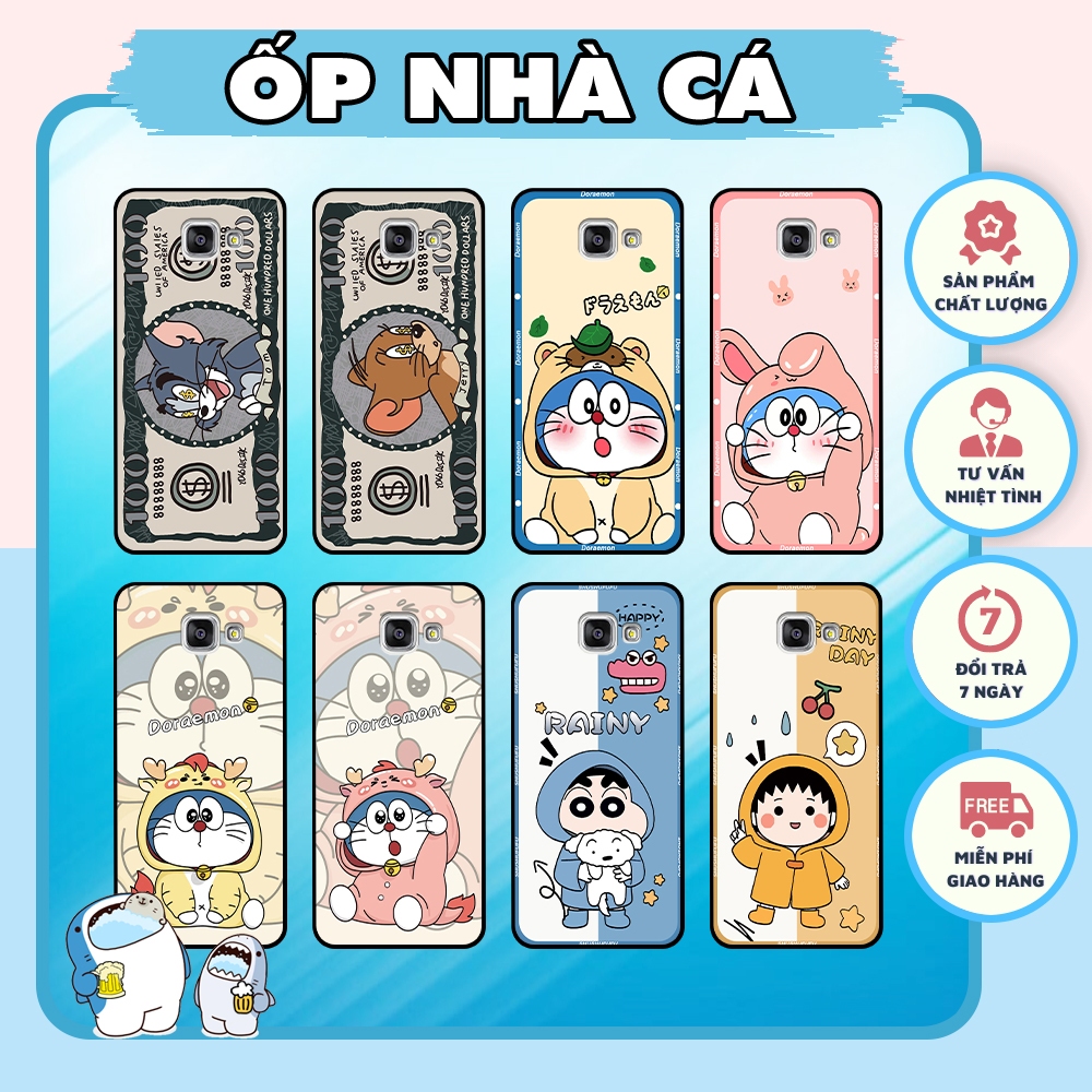 เคส Samsung A3 2016 / A5 2016 / A7 2016 พิมพ์ลายตัวการ์ตูนชื่อดัง