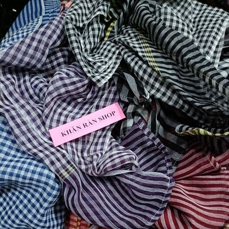 SHOP SCARF_ผ้าพันคอแบบดั้งเดิม 60cmx1m45 ITEM
