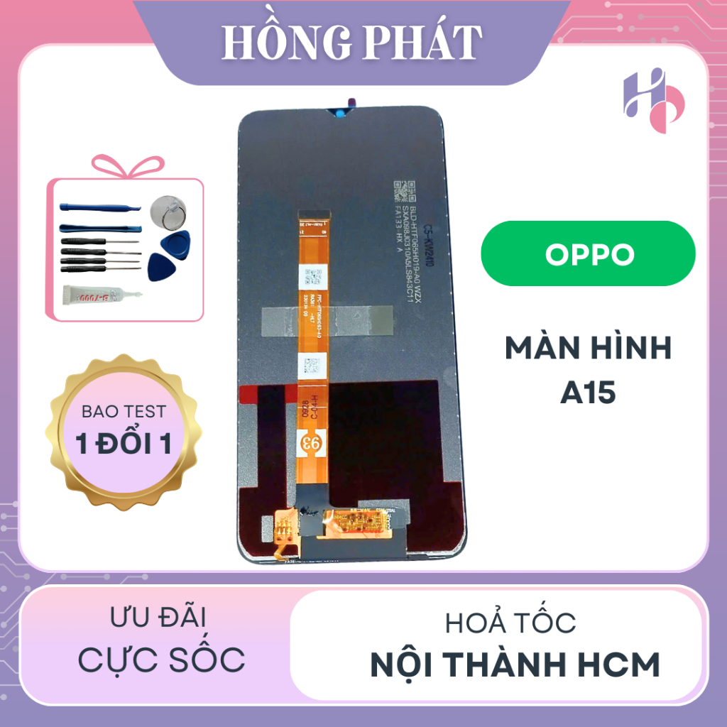 เปลี่ยนหน้าจอสําหรับ OPPO A15/ A15S/ A35/ C11/ C12/ C15/ A16K/ A16E/ REAL V3/ Q21 /NARZO 20/ REAL 7I