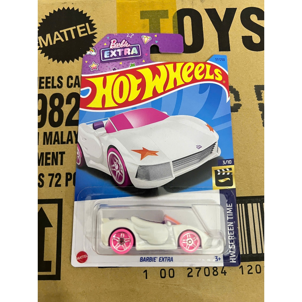 LeHuong Diecast - Hot Wheels Barbie the Movie - Barbie Extra (สีขาว)