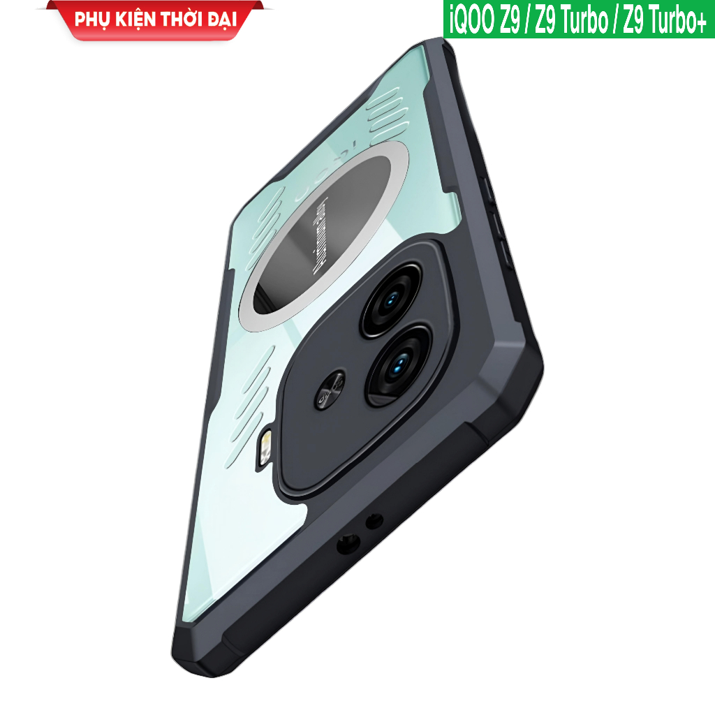 IQOO Z9 / Z9 Turbo / Z10 Turbo Pro / Z9 Turbo+ / Z9X / Z10 เคสคิดค้นอากาศกันกระแทกพร้อมเปลือกระบายคว
