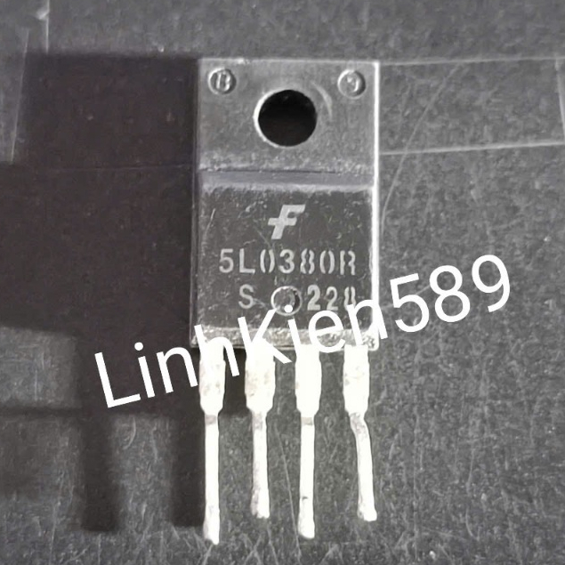 5 ชิ้น 5L0380R 5M0380R 5H0380R TO-220F 800V 10A ถอดชิ้นส่วน