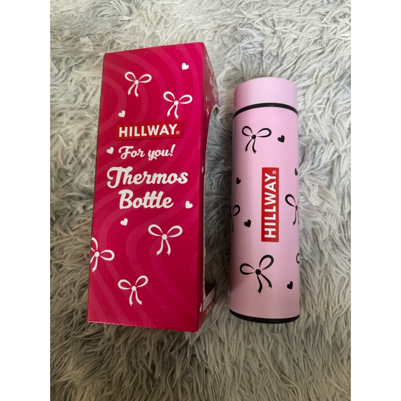 [PINK BOTTLE 480ml] HILLWAY 304 Stainless Steel 2-LAYER HEAT BOTTLE
