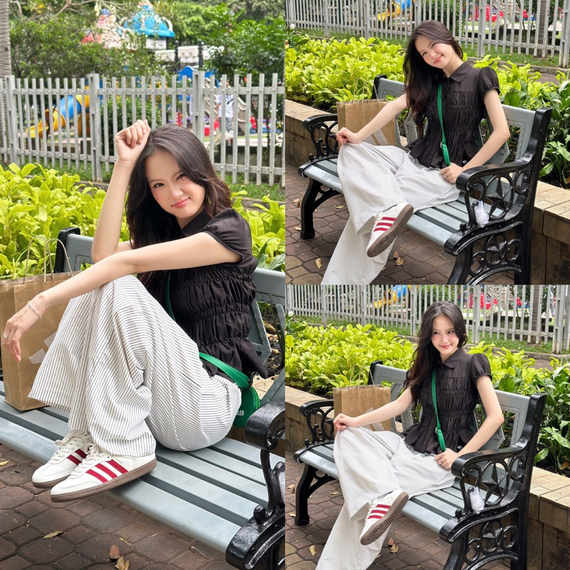 เสื้อ ฝนตก สูงสุด - DEROSE ดีเทลสม็อค ผ้าคอตตอนเนื้อนุ่มเย็น แบบยาวคลุมพุง - รูปที่ 7