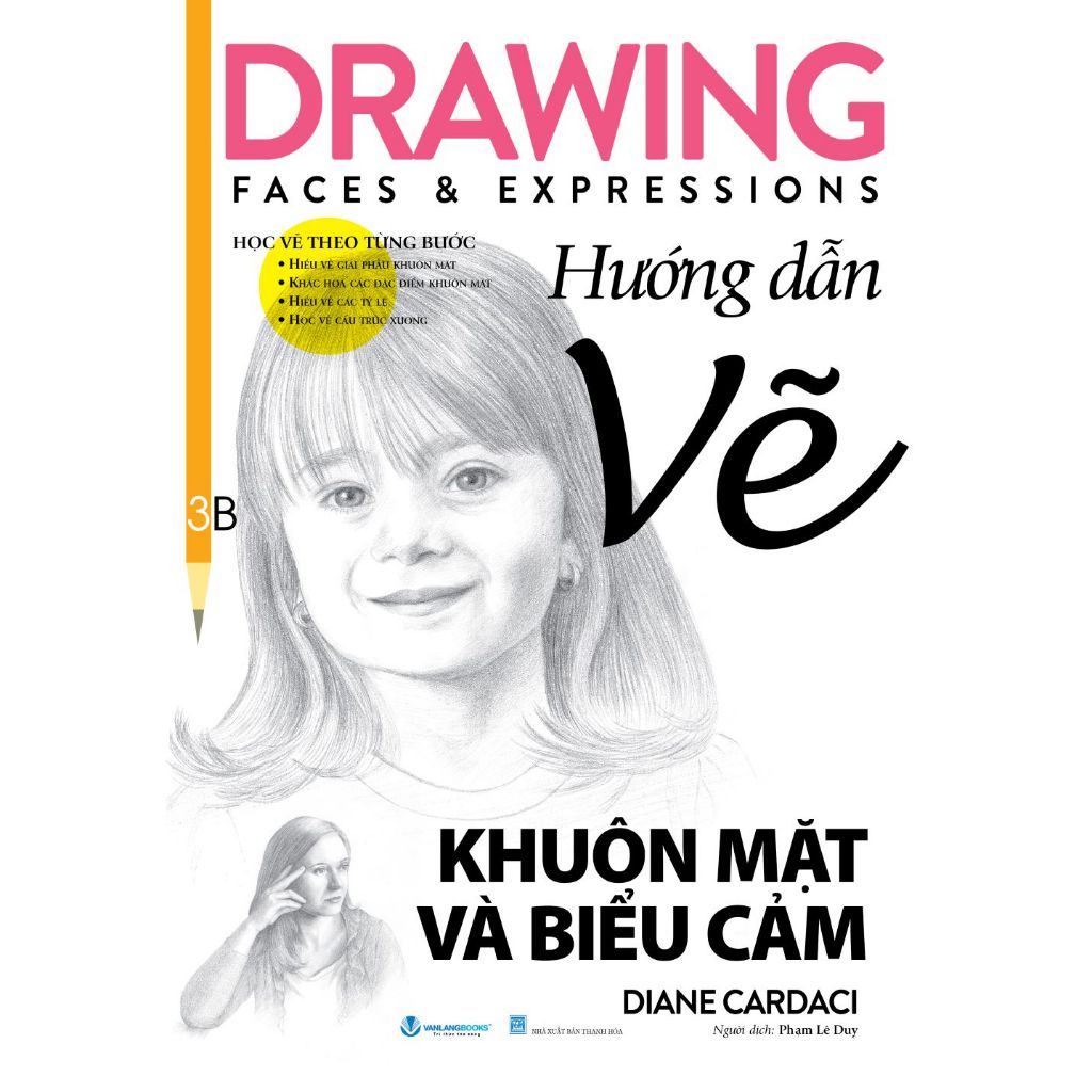 Vanlangbooks - Drawing Faces & Expressions - คําแนะนําการวาดภาพใบหน้าและการแสดงออก