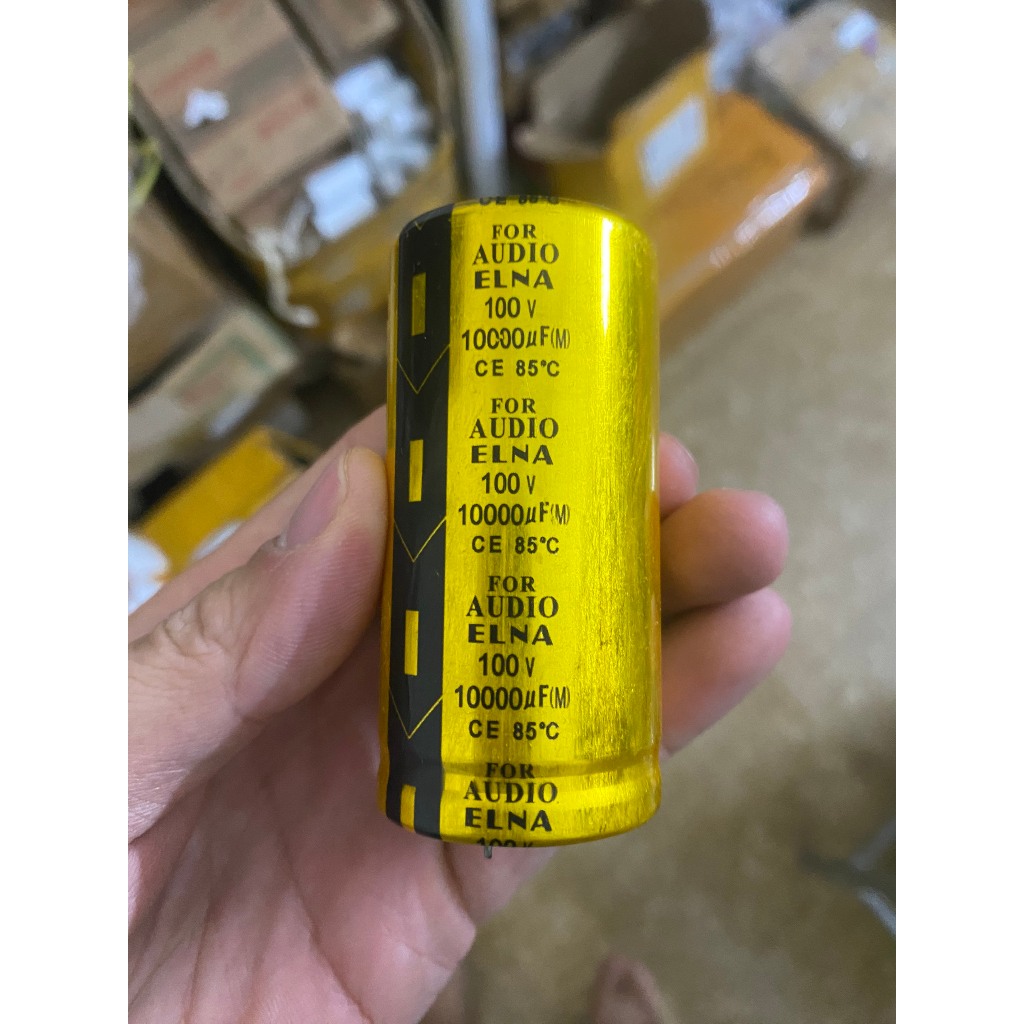 คุณภาพสูง ELNA Audio Capacitor 10000uf 100V / 15000UF 100V ตัวเก็บประจุเส้นผ่านศูนย์กลาง 35 มม.