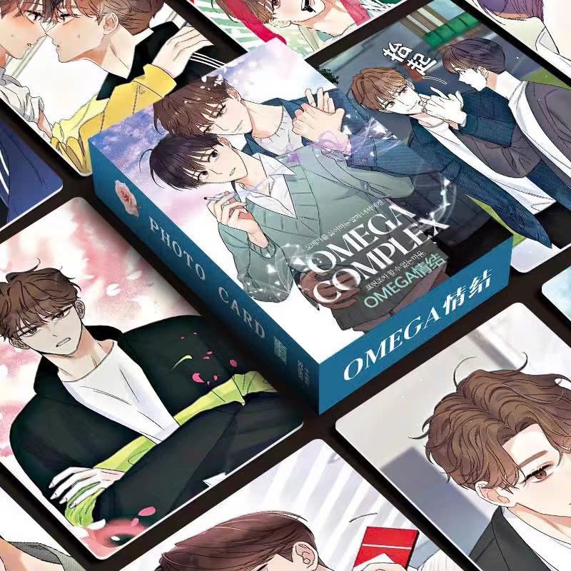 OMEGA COMPLEX manhwa boylove lomo photo box สุ่ม 50 รูป