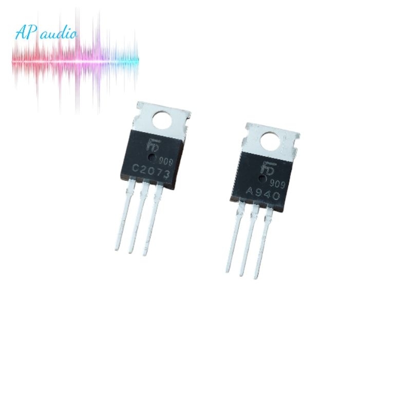 ไฟบัฟเฟอร์ C2073 A940 คู่, ทรานซิสเตอร์ C2073 /A940