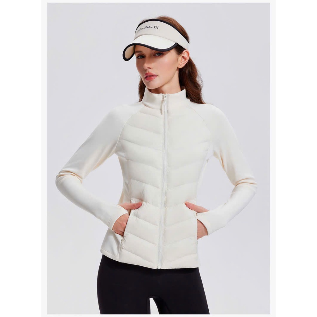 เสื้อแจ็คเก็ตกํามะหยี่ระดับไฮเอนด์สุดของ Cosleaf พร้อมขนห่าน