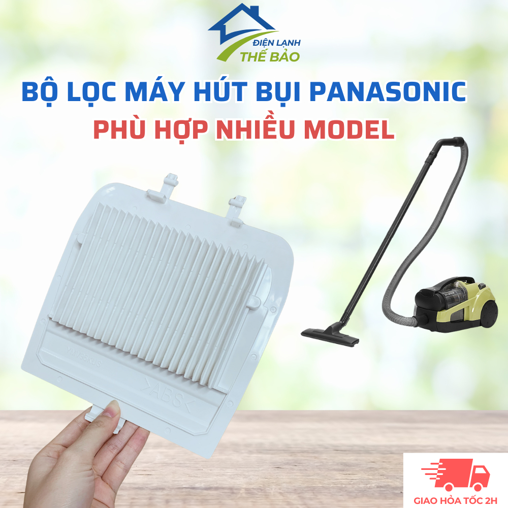 ไส้กรองเครื่องดูดฝุ่น Panasonic รุ่น MC-CL571 MC-CL573 MC-CL575 MC-CL787 MC-CL789, กรองฝุ่นเครื่องดู