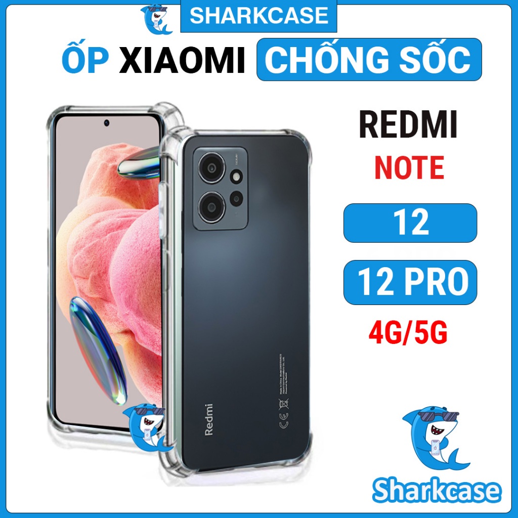 เคส Redmi note 12, note 12 pro 4G/5G โปร่งใส ยืดหยุ่น ซิลิโคนคุณภาพสูง กันกระแทก กันกระแทก กันกระแทก ป้องกันสีส้ม