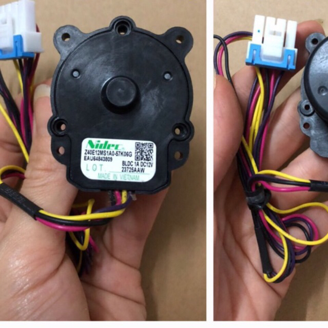 Lg มอเตอร์พัดลมตู้เย็นแบบแบน 4 สาย DC 12V