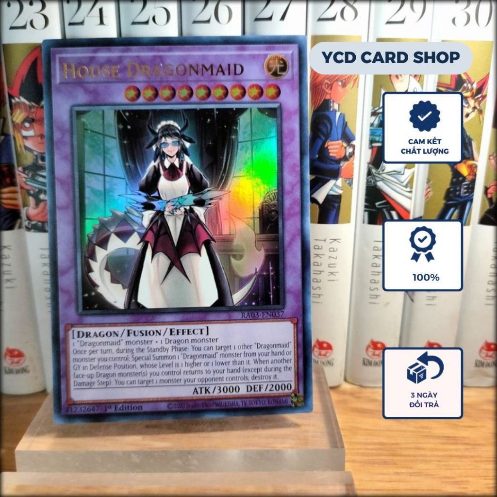 [YCDcardgame] การ์ด Yugioh ของแท้ House Dragonmaid - RA03
