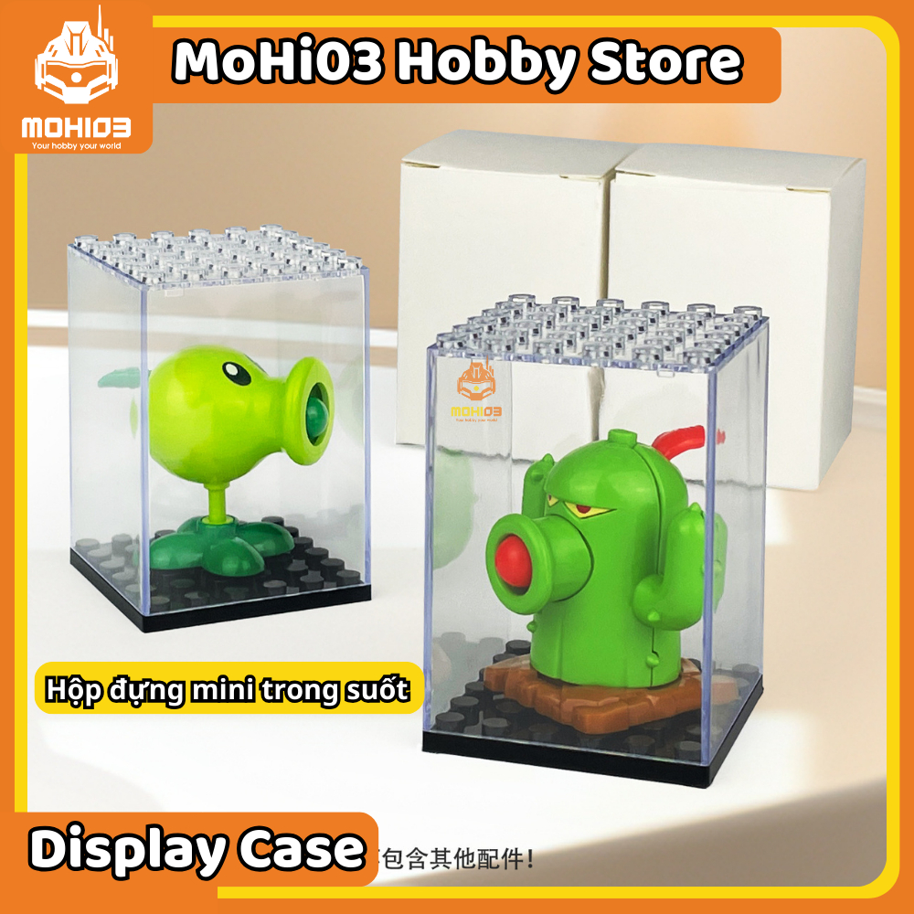 Mica Display Box Minifigure Model Storage Box - Display Case Model Display Shelf Model 1039 - Mohi03