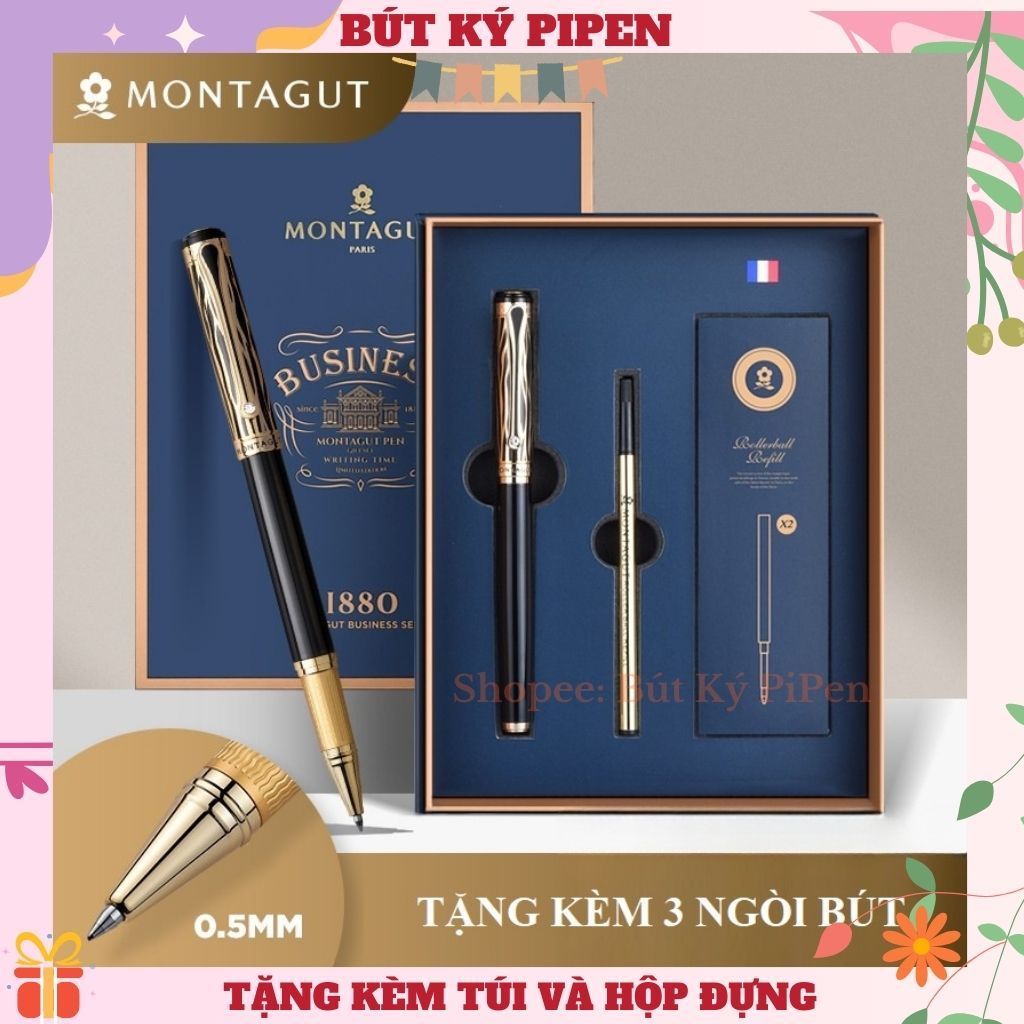 Montagut SAM 803 ปากกาลายเซ็นพร้อมคําเรียกร้องสลักชื่อ