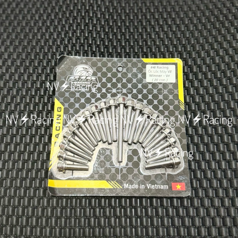 V3 Winner V1 618 Racing สแตนเลส 304 ชุดสกรูสไลด์ CNC