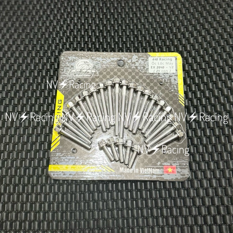 V3 Exciter 2010 618 Racing สแตนเลส 304 ชุดสกรูสไลด์ CNC