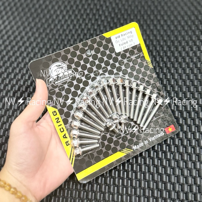 V3 Future Led / Future Neo 618 Racing ชุดสกรูสไลด์สแตนเลส 304