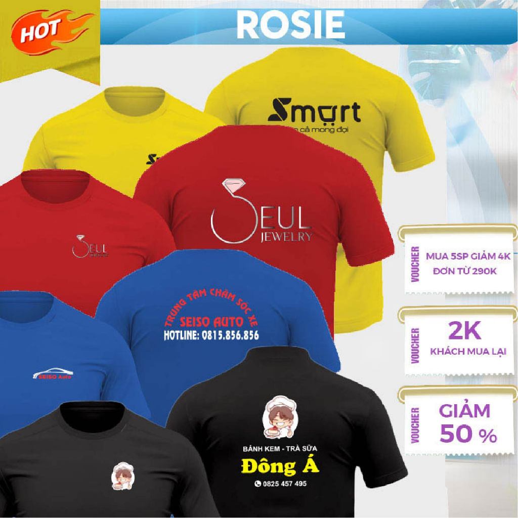[GET T-SHIRT PRINTING ON DEMAND] เสื้อยืดแขนสั้นธรรมดาสําหรับผู้ชายและผู้หญิง - RTL02 ผ้าคอตตอน 100%