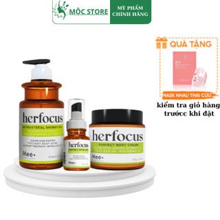 Xịt Viêm Nang Lông Herfocus Chai Xịt Mụn Lưng Viêm Lỗ Chân Lông Mee Natural 2% BHA (100ml)