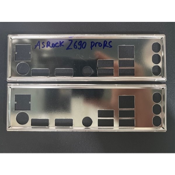 FE บล็อกหลัก ASRock Z690 Pro RS (Mainboard IO Shield: 100)