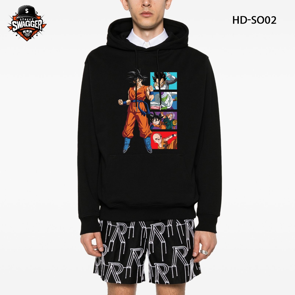 เสื้อสเวตเตอร์ขน Street Swagger Fox, Dragon Ball Son Goku Vegeta 7 เสื้อดราก้อนบอล HD-SO02