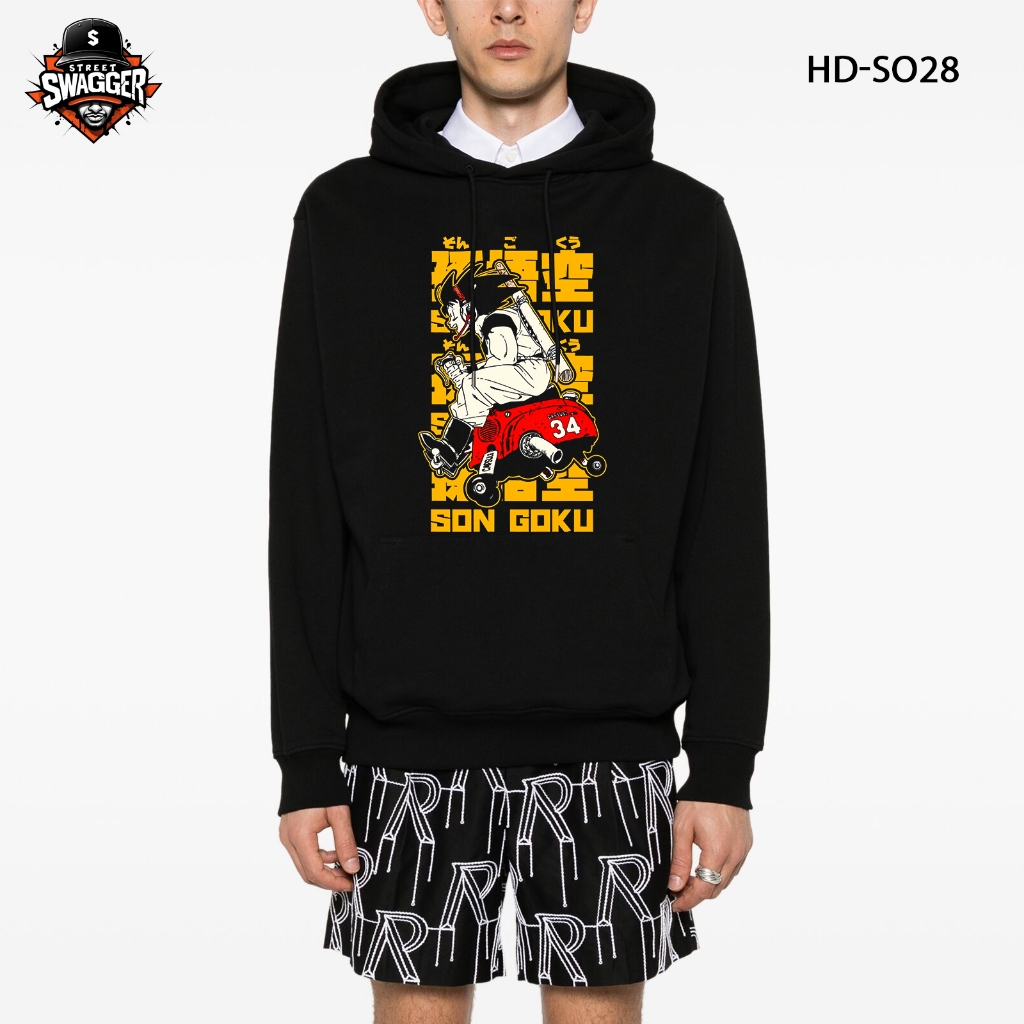 เสื้อสเวตเตอร์ขน Street Swagger Fox, Dragon Ball Son Goku Vegeta 7 เสื้อดราก้อนบอล HD-SO28
